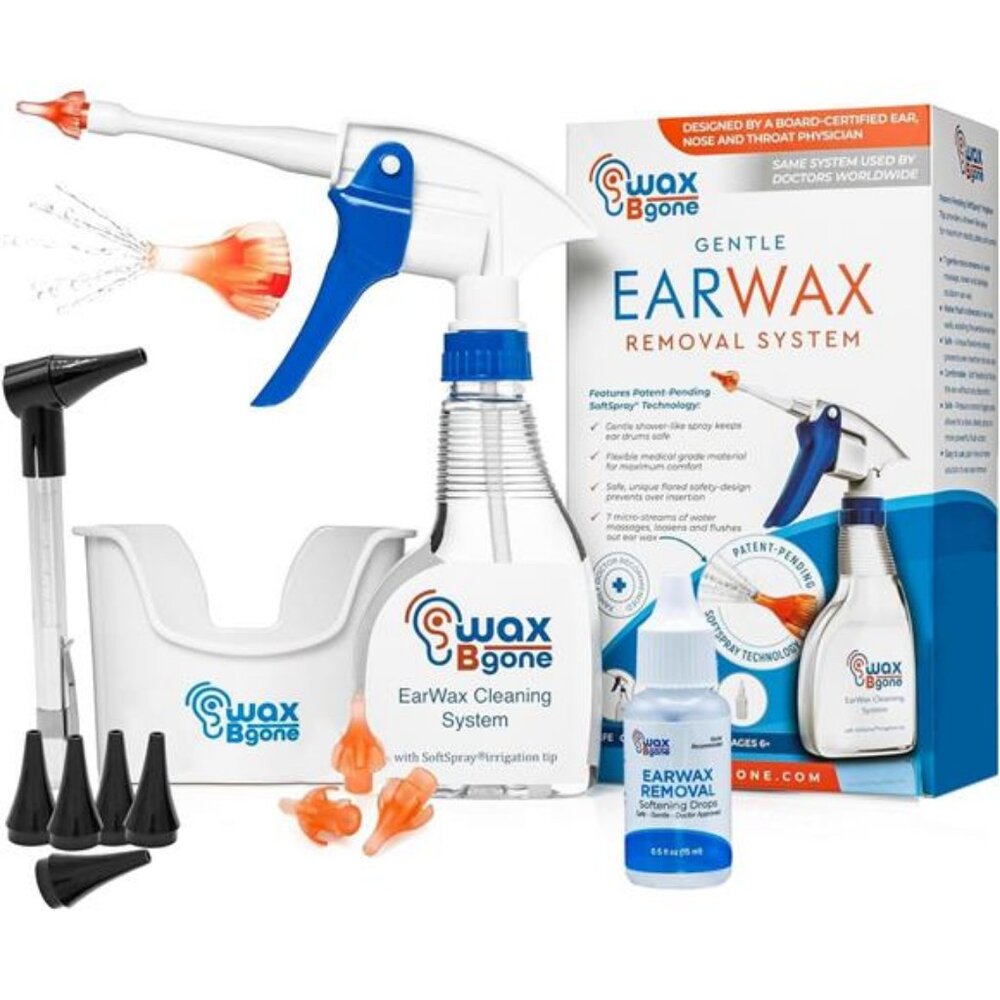 Earwax Removal Kit - Fast, Gentle, and Effective Ear Wax Removal Kit